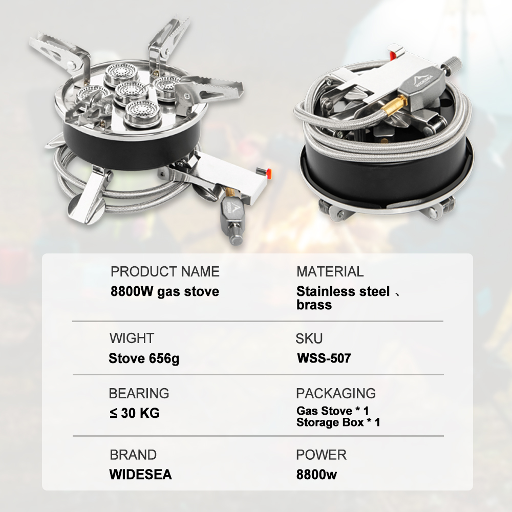 Widesea Camping 5in1 Gas Stove - Outdoor Camping Sink recension och pris