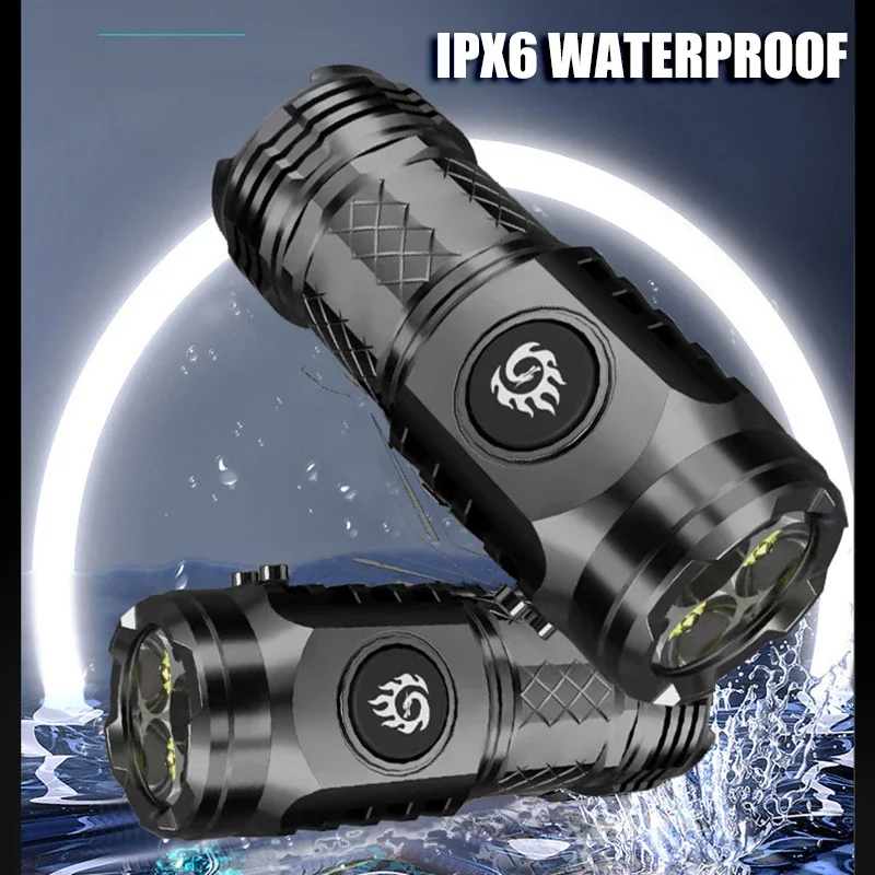 High Strong Power LED Flashlig - Outdoor Camping Lantern recension och pris