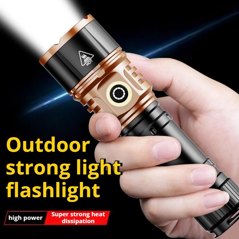 Strong Light High Power LED Fl - Outdoor Camping Lantern recension och pris