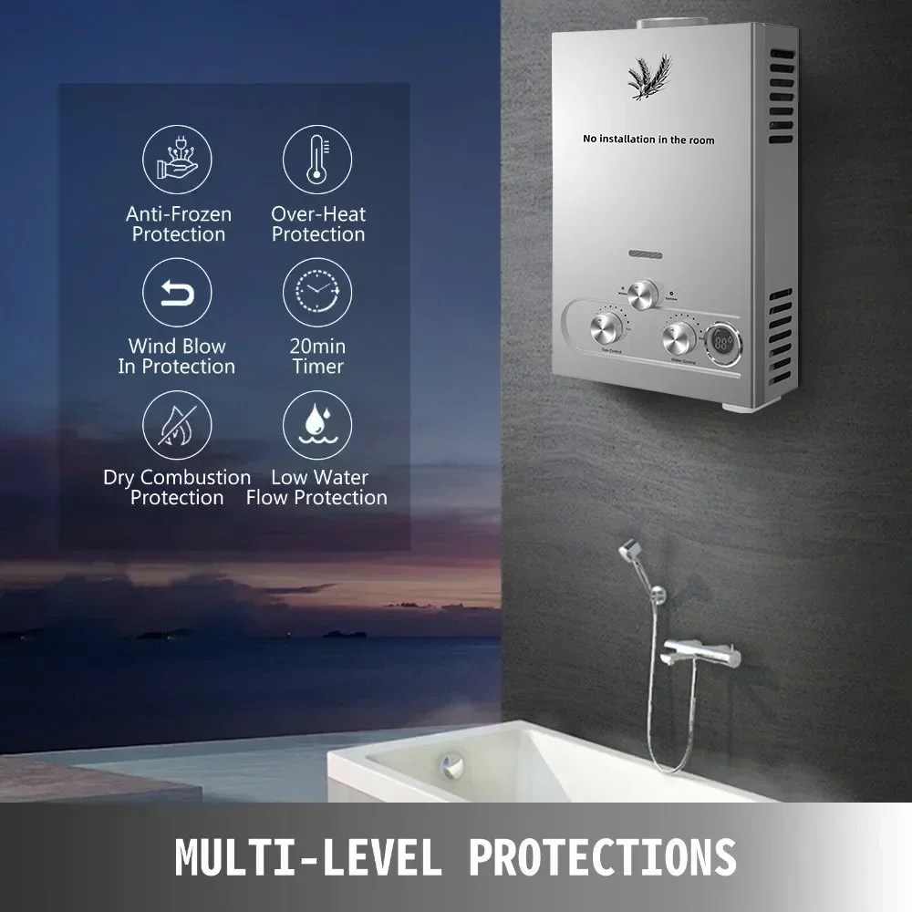SIHAO LPG Propane Butane Lique - Outdoor Camping Hot Water Heater recension och pris