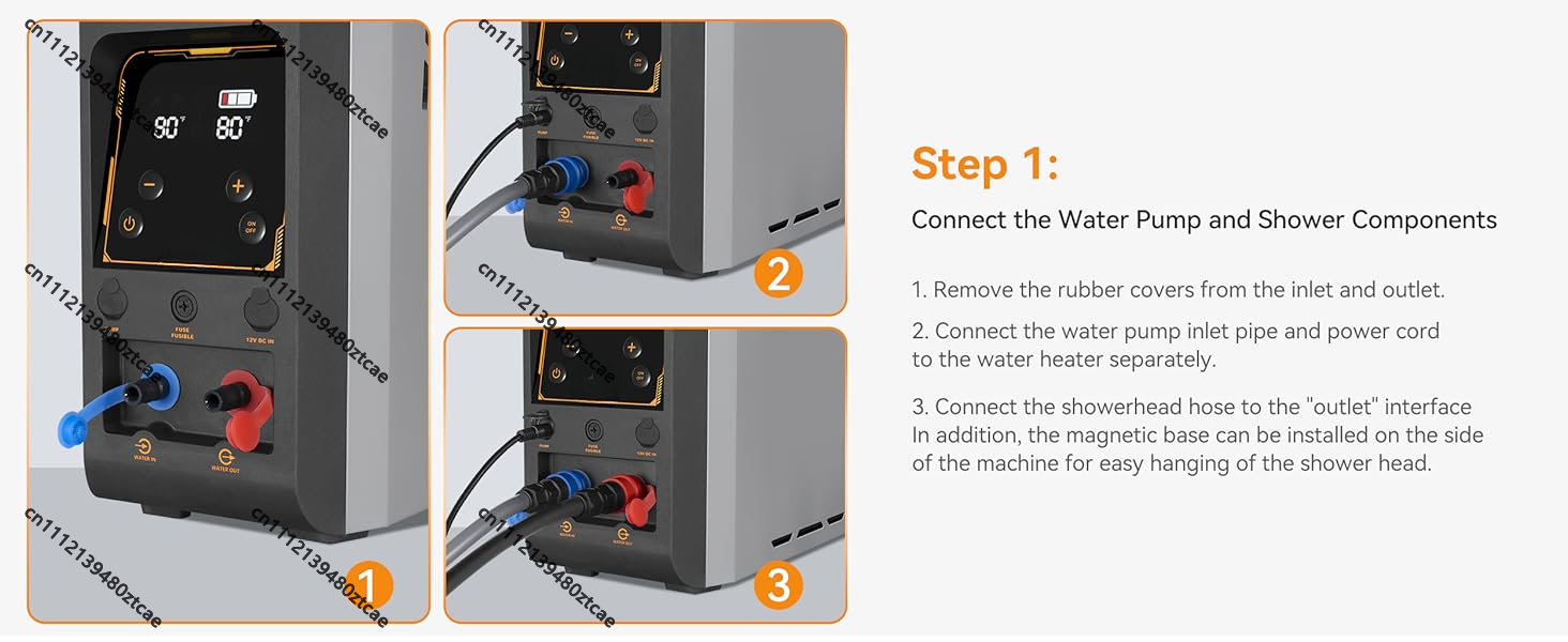 Portable Propane Instant Water - Outdoor Camping Hot Water Heater recension och pris
