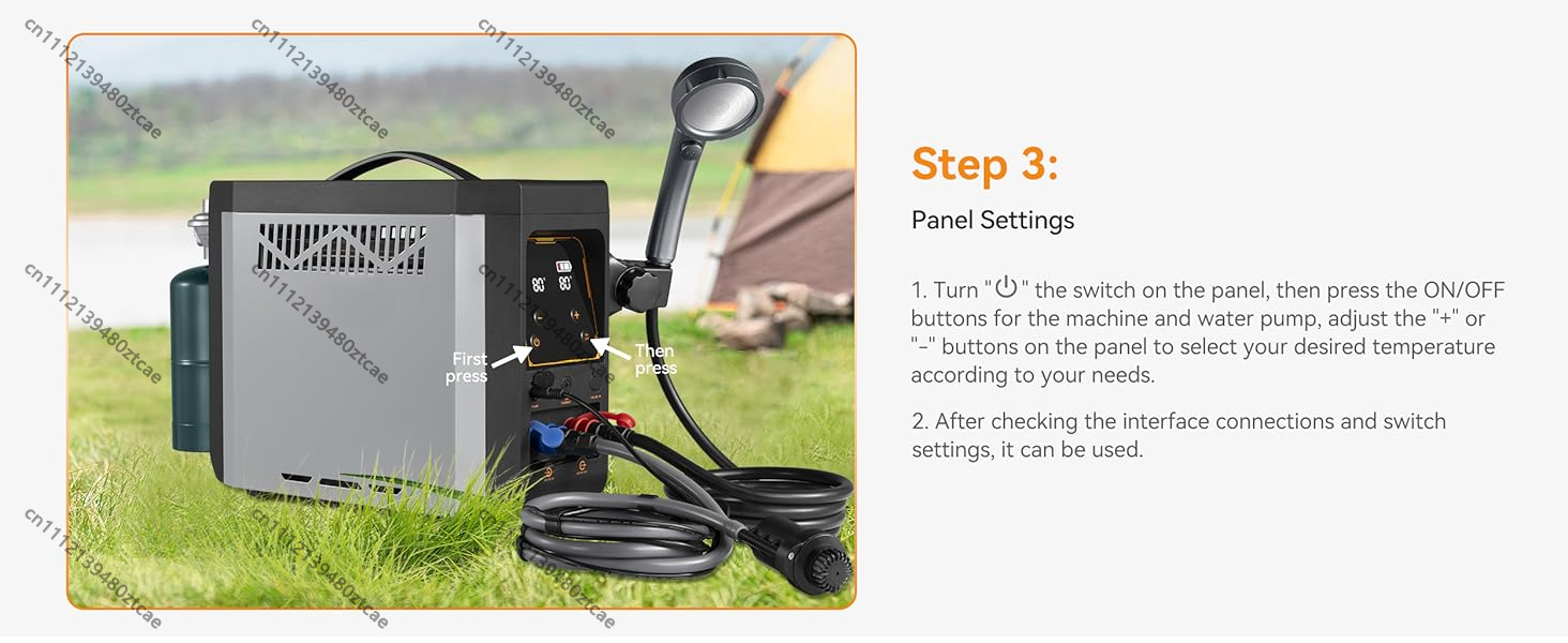 Portable Propane Instant Water - Outdoor Camping Hot Water Heater recension och pris