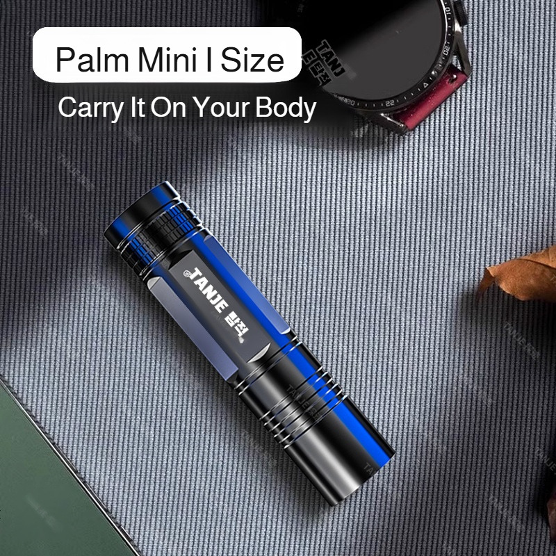 Outdoor Flashlight Small Mini  - Outdoor Camping Adventure recension och pris