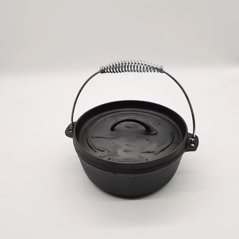 2QT Cast Iron Camp Dutch Oven  - Outdoor Camping Oven recension och pris