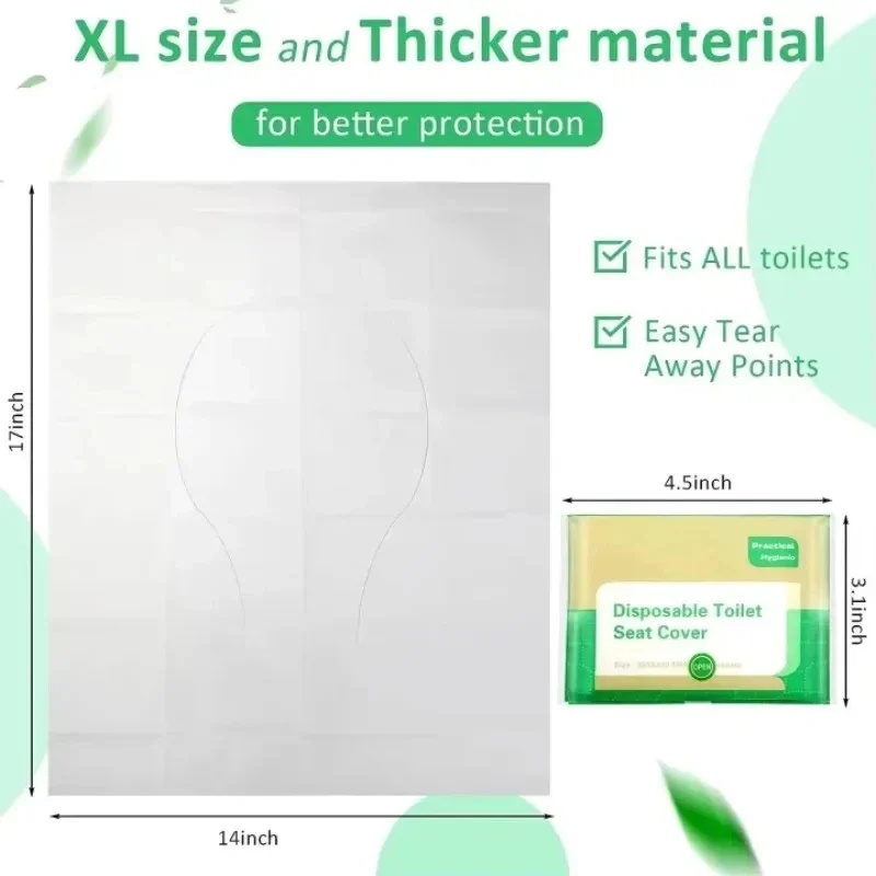 10-100Pcs Disposable Toilet Se - Outdoor Camping Toilet recension och pris