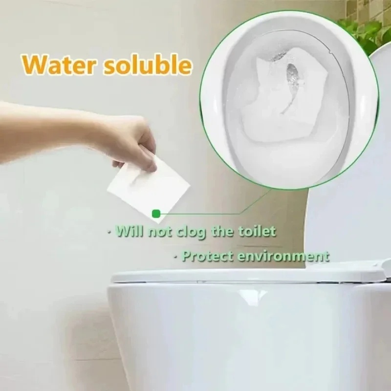 10-100Pcs Disposable Toilet Se - Outdoor Camping Toilet recension och pris