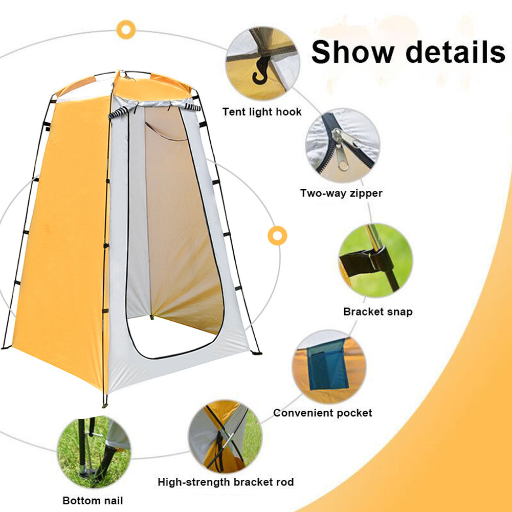 Sunshade Bathing Tents Folding - Outdoor Camping Automatic Quick Opening Tent recension och pris