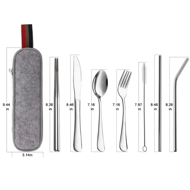 Tableware Reusable Travel Cutl - Outdoor Camping World recension och pris