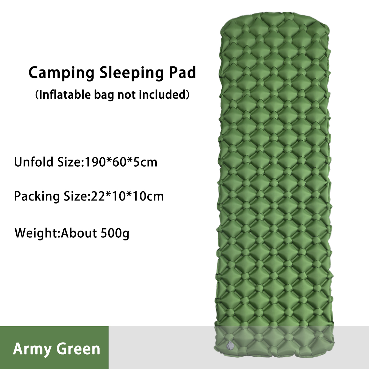 Camping Inflatable Mattress in - Outdoor Camping Couch recension och pris