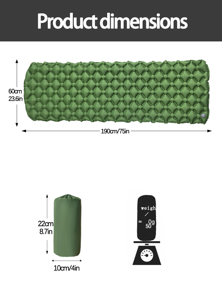 Camping Inflatable Mattress in - Outdoor Camping Couch recension och pris